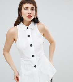 Рубашка без рукавов River Island - Кремовый