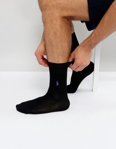 Черные носки Polo Ralph Lauren - Черный