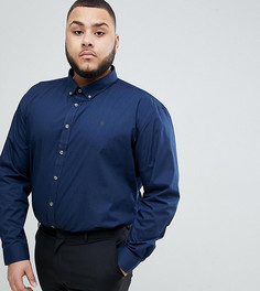 Поплиновая рубашка с длинными рукавами French Connection PLUS - Темно-синий