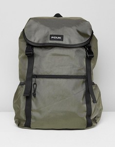 Нейлоновый рюкзак цвета хаки French Connection - Зеленый