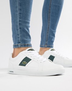Белые кроссовки Lacoste Europa - Белый