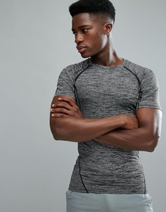 Футболка с разрезом на спине Superdry Sport Running - Черный