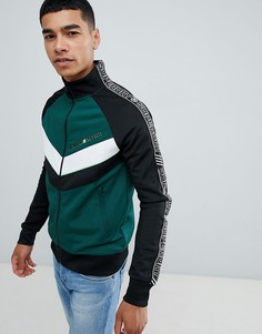 Черный спортивный топ с отделкой лентой Superdry - Черный