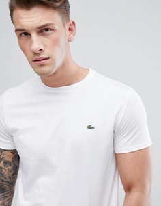 Белая футболка с логотипом Lacoste - Белый