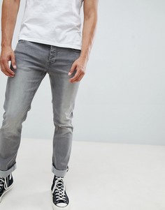 Серые узкие джинсы стретч French Connection - Серый