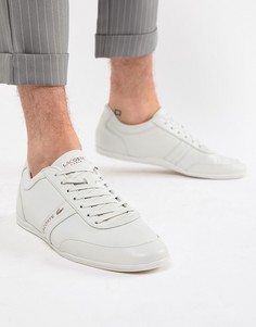Белые премиум-кроссовки Lacoste Stroda 318 3 - Белый