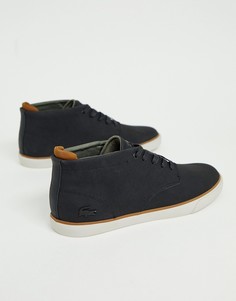 Черные ботинки чукка Lacoste Esparre winter c 318 3 - Черный