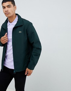 Зеленая куртка на молнии Lacoste - Зеленый