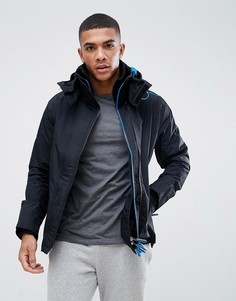 Черная куртка на молнии Superdry - Черный