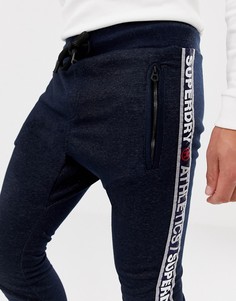 Джоггеры узкого кроя Superdry - Темно-синий
