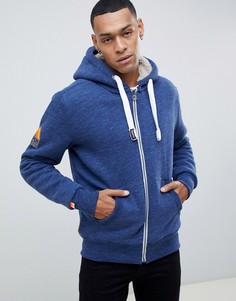 Худи на молнии Superdry - Синий