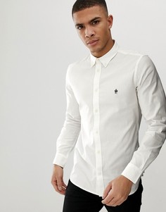 Оксфордская рубашка с длинными рукавами French Connection - Белый