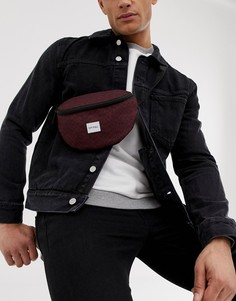 Красная сумка-кошелек на пояс Spiral - Черный