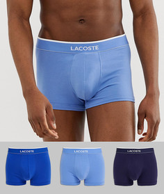 Набор из 3 боксеров-брифов Lacoste Colours Core - Мульти
