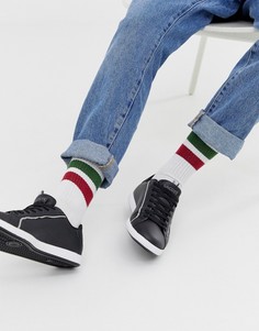 Черные кожаные кроссовки Lacoste Graduate - Черный