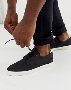 Черные кожаные кроссовки Lacoste Esparre - Черный