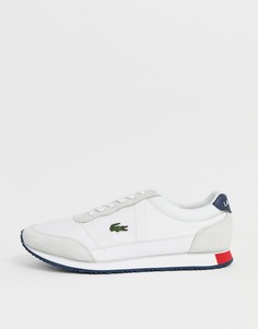 Белые кроссовки Lacoste Partner - Белый