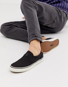 Белые парусиновые кеды Polo Ralph Lauren Thompson - Черный