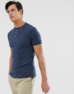 Темно-синяя футболка с логотипом Superdry - Темно-синий