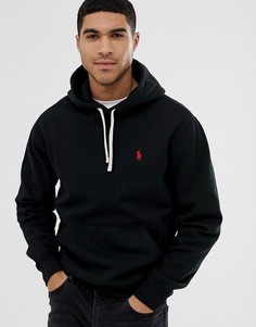 Худи черного цвета с логотипом Polo Ralph Lauren - Черный