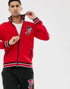 Красная спортивная куртка на молнии с логотипом Polo Ralph Lauren Stadium - Красный