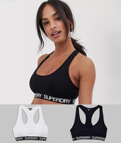 Набор базовых бралеттов Superdry - 2 шт. - Мульти