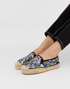 Эспадрильи с отделкой пайетками Superdry - Мульти
