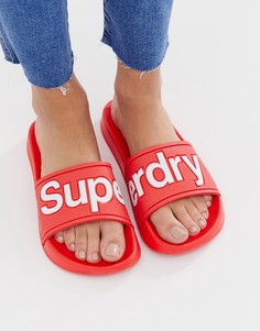 Шлепанцы для бассейна Superdry - Красный