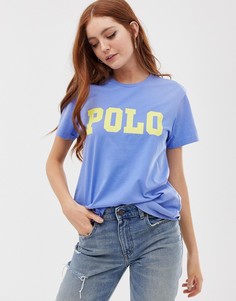 Футболка с логотипом Polo Ralph Lauren - Синий