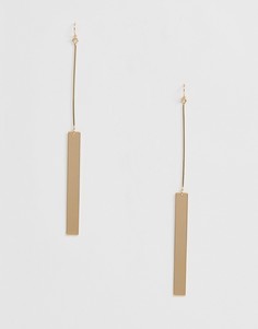 Серьги с полимерными подвесками French Connection - Золотой