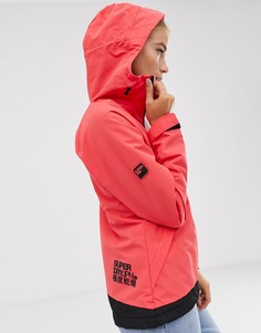 Ветровка с капюшоном Superdry Elite - Красный