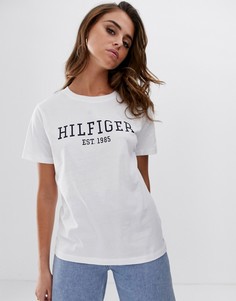 Футболка с логотипом Tommy Hilfiger - Белый