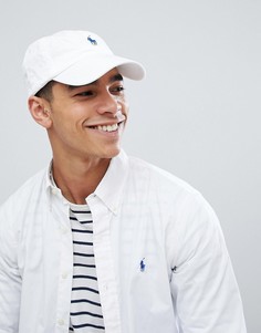 Бейсболка с логотипом Polo Ralph Lauren - Белый