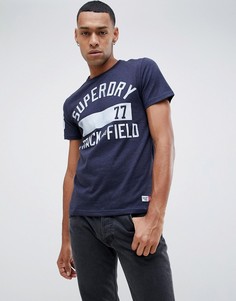 Футболка Superdry Trackster - Синий