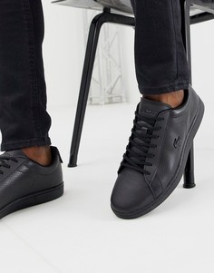 Черные кроссовки Lacoste Сarnaby - Черный