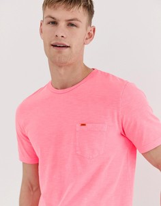 Футболка с карманом Superdry - Розовый