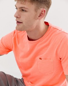 Футболка с карманом Superdry - Оранжевый