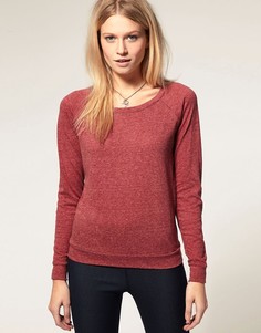 Легкий фактурный свитшот ASOS - Фиолетовый