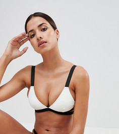 Бикини-топ с двойными ремешками Missguided - Белый