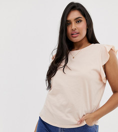 Топ без рукавов с оборками ASOS DESIGN Curve - Мульти