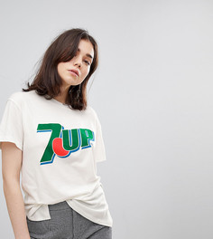 Футболка Stradivarius 7 Up - Белый