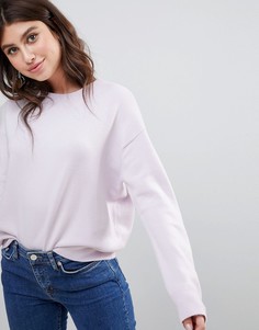 Сверхмягкий трикотажный джемпер с рукавами реглан French Connection - Фиолетовый