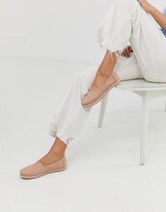 Кожаные эспадрильи TOMS Alpargata - Розовый