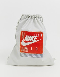 Серая сумка на шнурке в стиле 90-х Nike Air - Серый