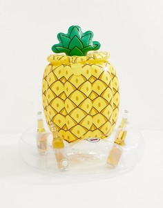 Надувной кулер для напитков в виде ананаса Big Mouth - Желтый