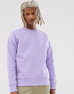 Фиолетовый свитшот Carhartt WIP Chase - Фиолетовый