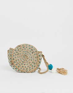 Маленькая круглая сумка America & Beyond - Рыжий