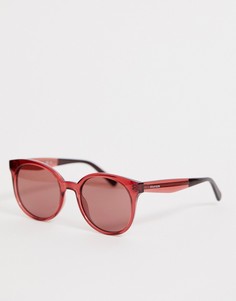 Красные солнцезащитные очки кошачий глаз Tommy Hilfiger - Красный