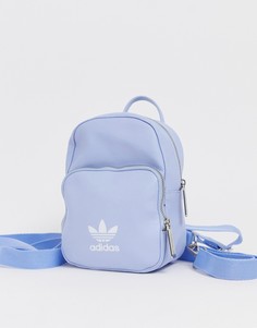 Светло-голубой миниатюрный рюкзак adidas Originals - Синий