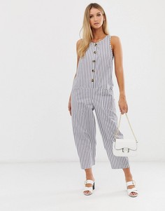 Комбинезон без рукавов с пуговицами и принтом ASOS DESIGN - Мульти